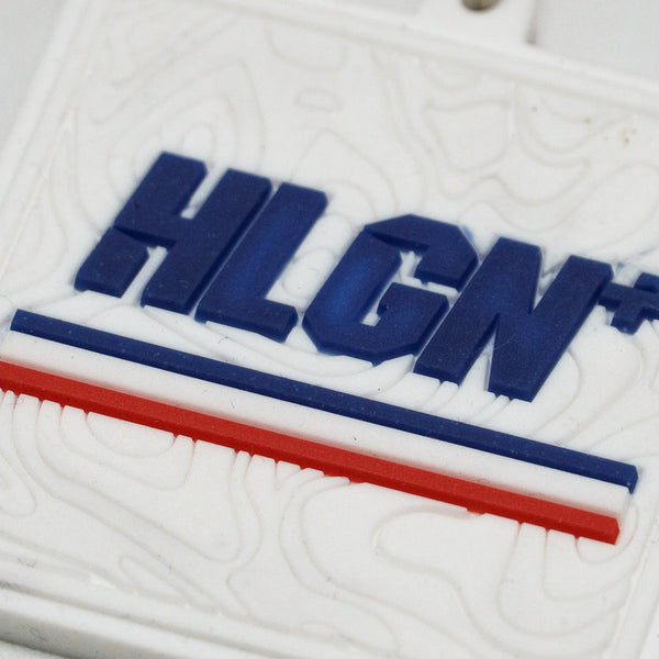 HOOLIGANS Key Chain HLGN+ White