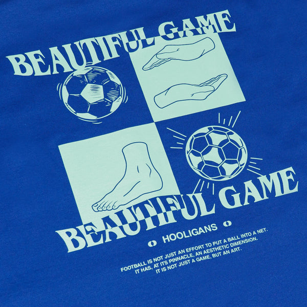 HOOLIGANS T-shirt Bold16 TBG Panel Oversize Blue