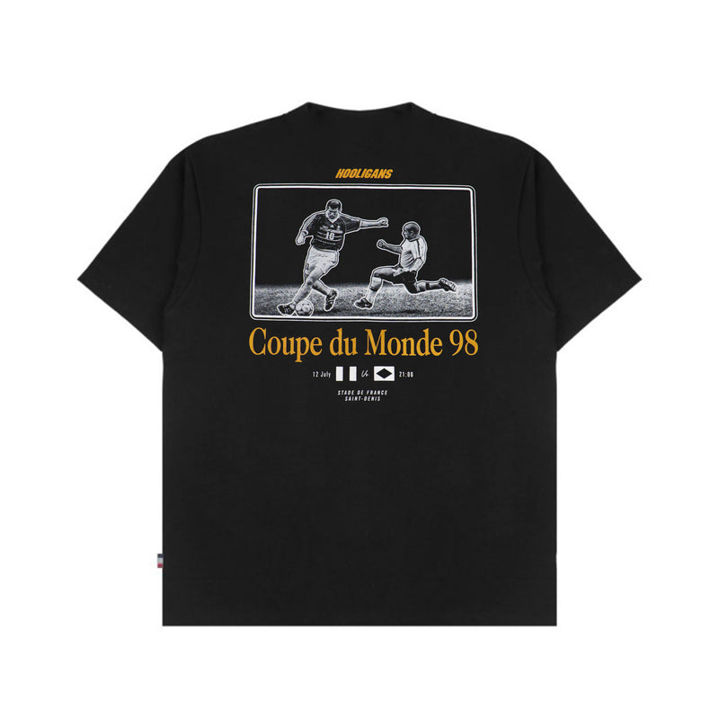 HOOLIGANS T-Shirt France 98 Black