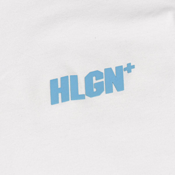 HOOLIGANS T-Shirt Linea White Sky Blue