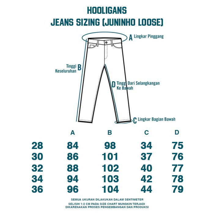 Hooligans Long Jeans Juninho Loose Gray