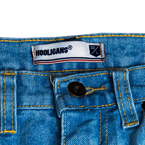 Hooligans Long Jeans Juninho Loose Blue