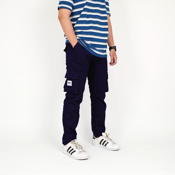 HOOLIGANS Long Cargo Careca - Navy