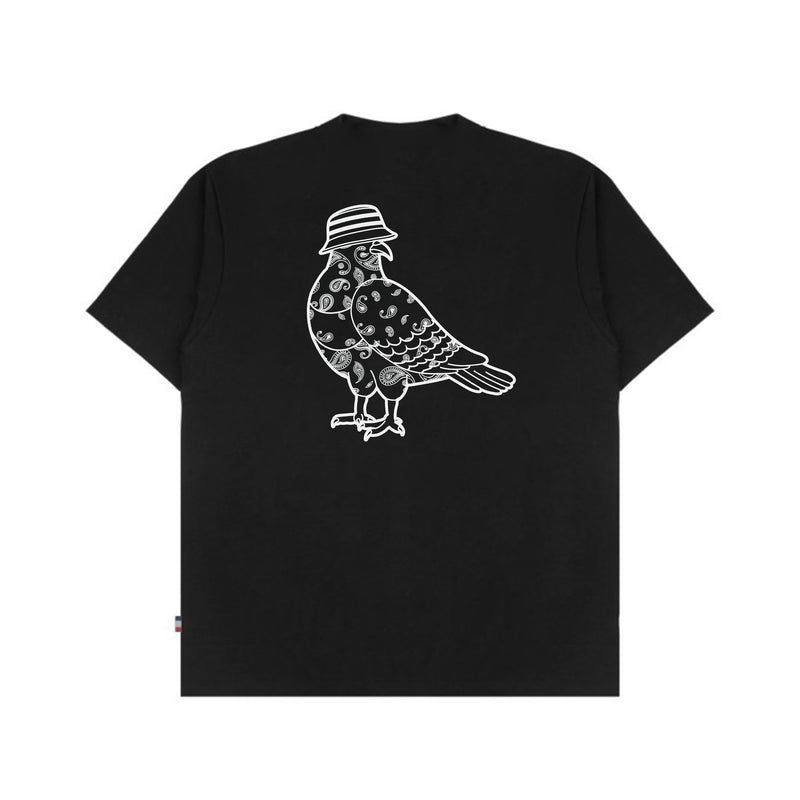 HOOLIGANS T-Shirt Paloma Paisley V2Black