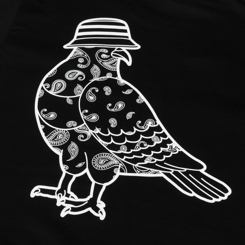 HOOLIGANS T-Shirt Paloma Paisley V2Black