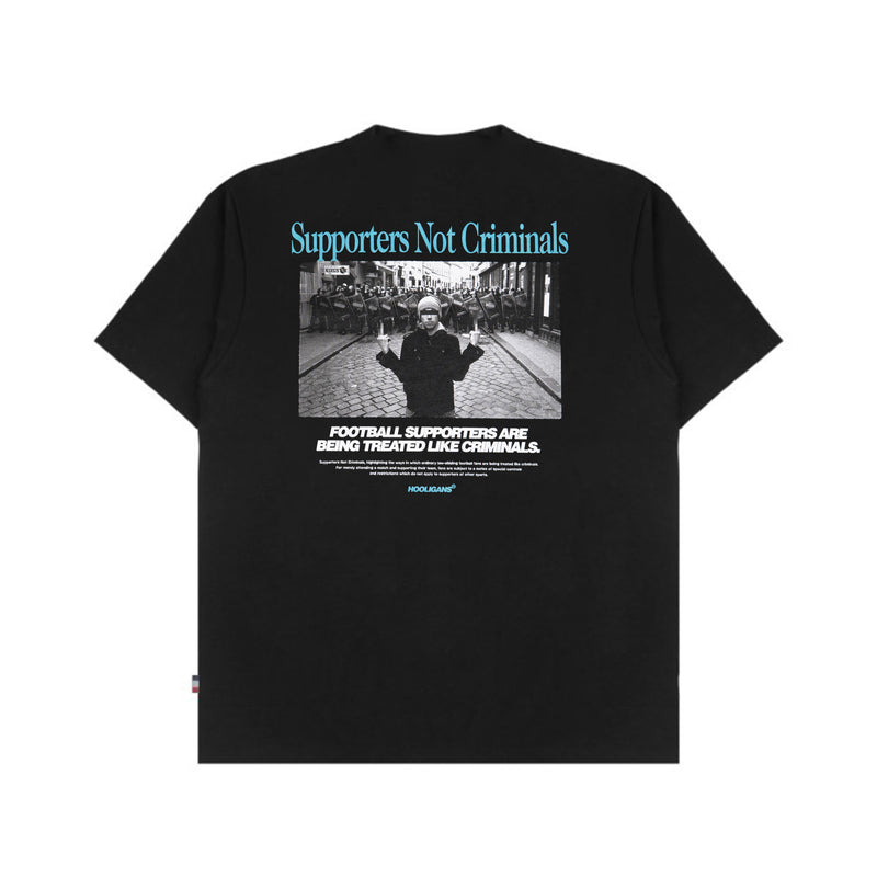 HOOLIGANS T-Shirt SYG Finger Black