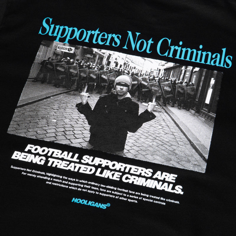 HOOLIGANS T-Shirt SYG Finger Black
