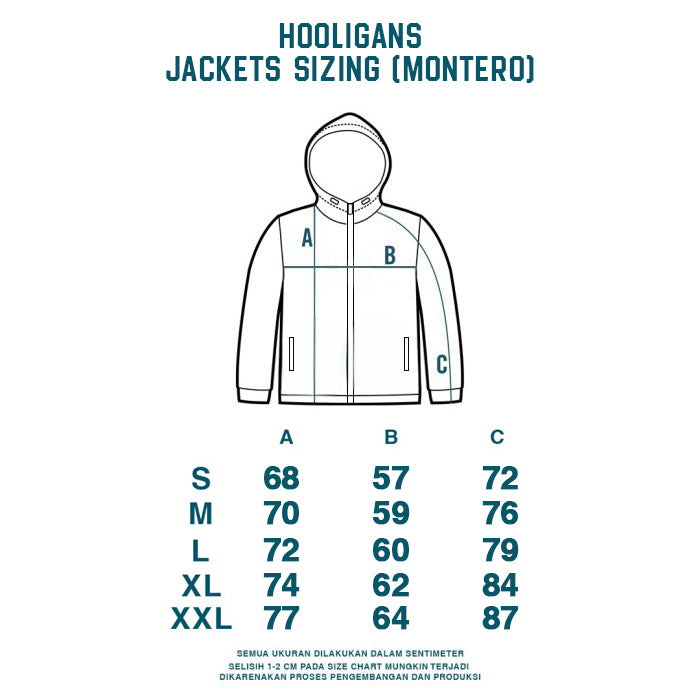 Hooligans Jacket Reversible Montero Black - Light Gray