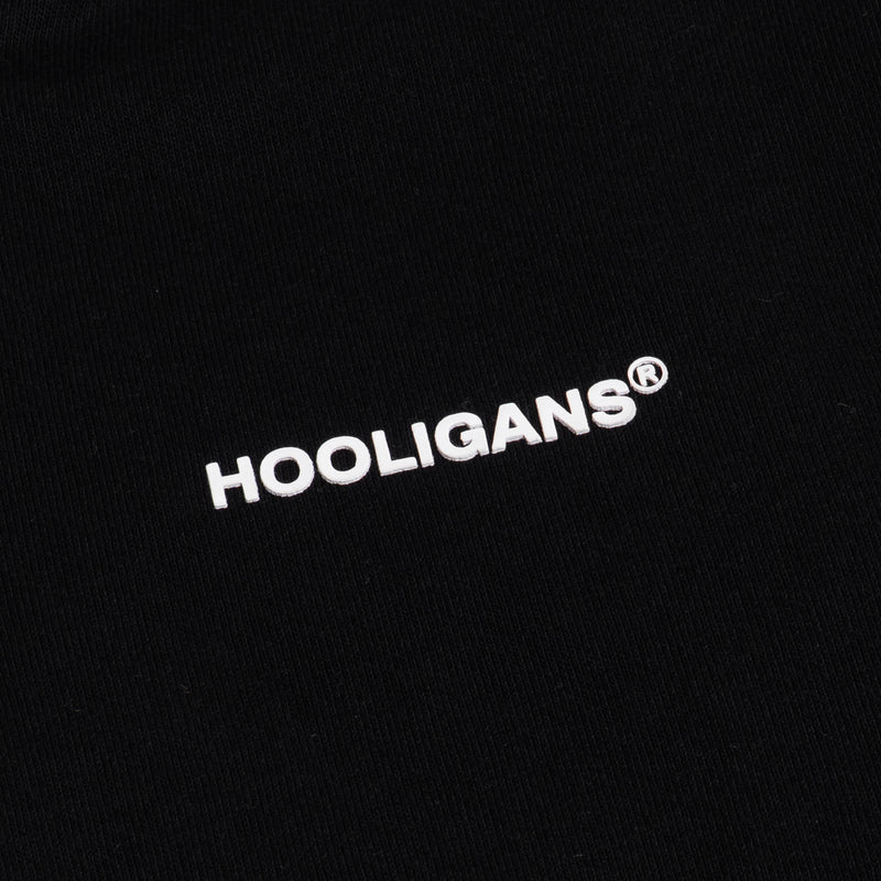 Hooligans Sweater Crewneck Bold Dinho Black