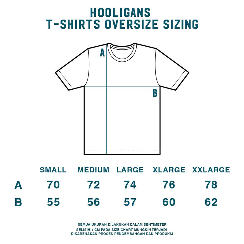 HOOLIGANS T-shirt Bold16 Millennio V2 Oversize Black