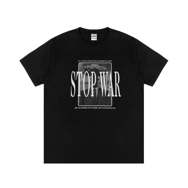 HOOLIGANS XTRT T-Shirt Stop War Black