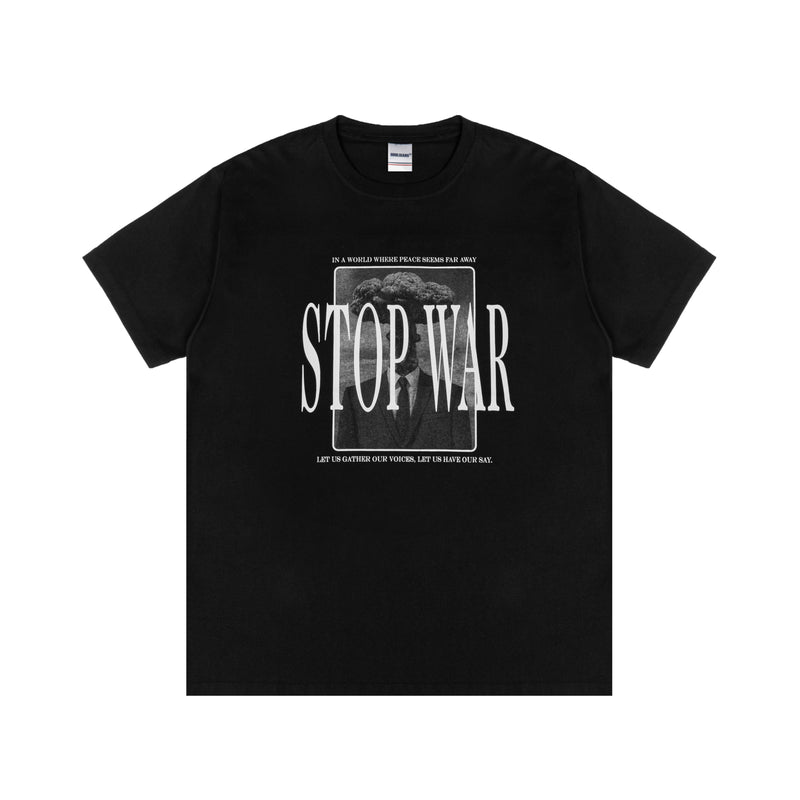 HOOLIGANS XTRT T-Shirt Stop War Black