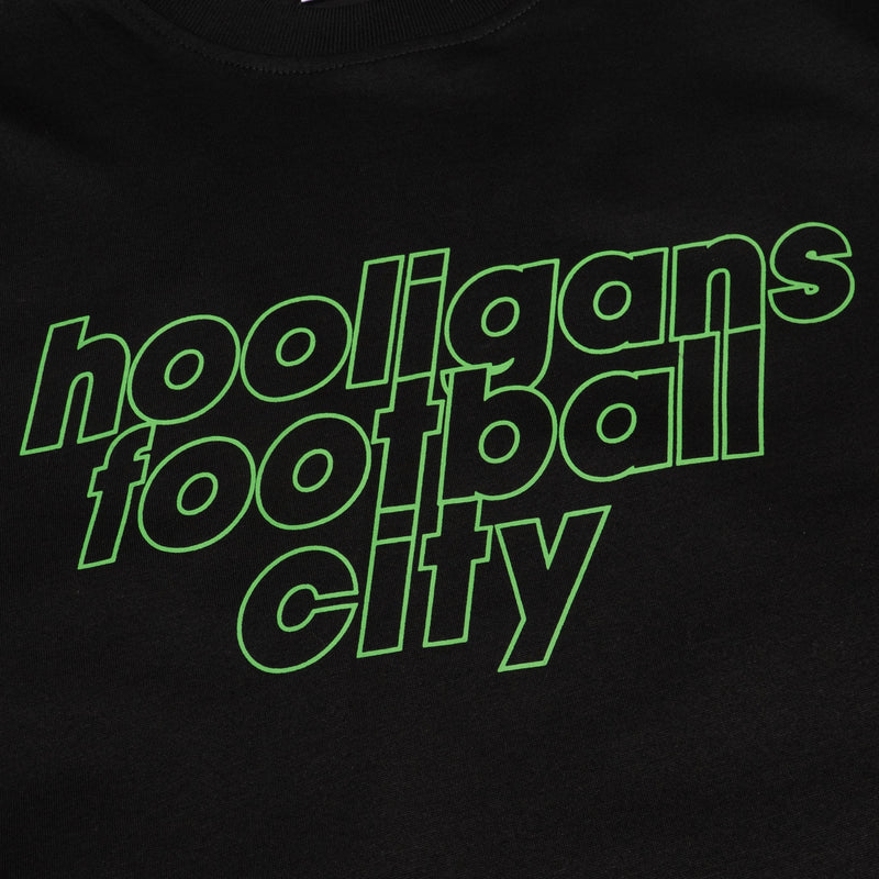 HOOLIGANS T-Shirt Rounded Black
