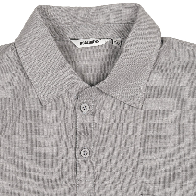 Hooligans Kemeja SS Boxy Oversized Figo - Soft Beige