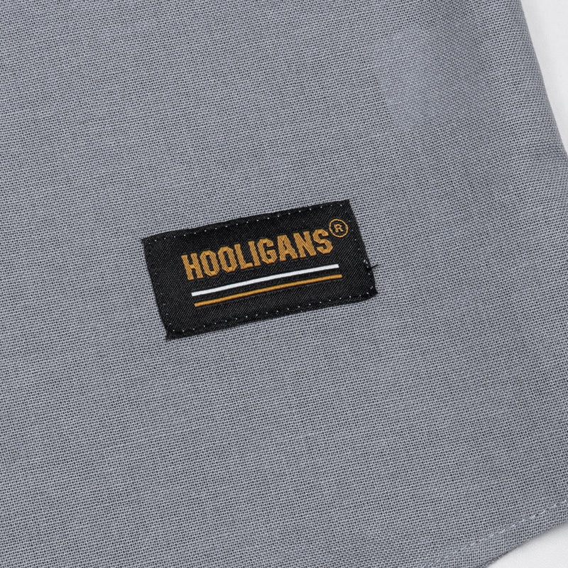 Hooligans Kemeja SS Boxy Oversized Figo - Gray