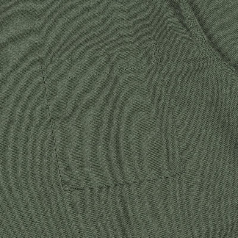 Hooligans Kemeja Koko SS Boxy Oversized Zizou - Army