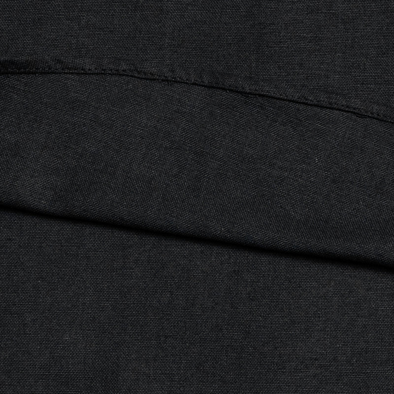 Hooligans Kemeja Koko SS Boxy Oversized Zizou - Black