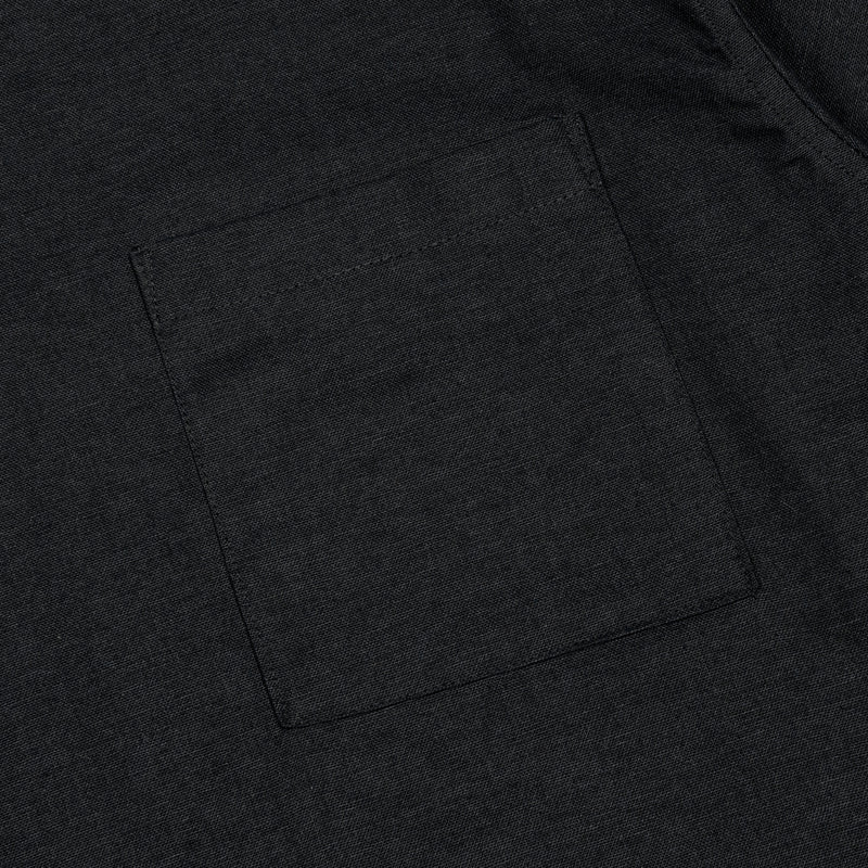 Hooligans Kemeja Koko SS Boxy Oversized Zizou - Black