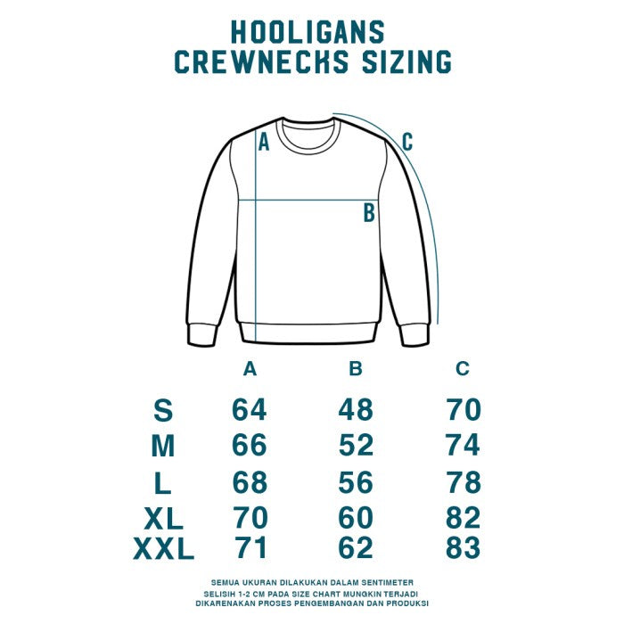 HOOLIGANS Sweater Crewneck Bold Speziale - Sage Green