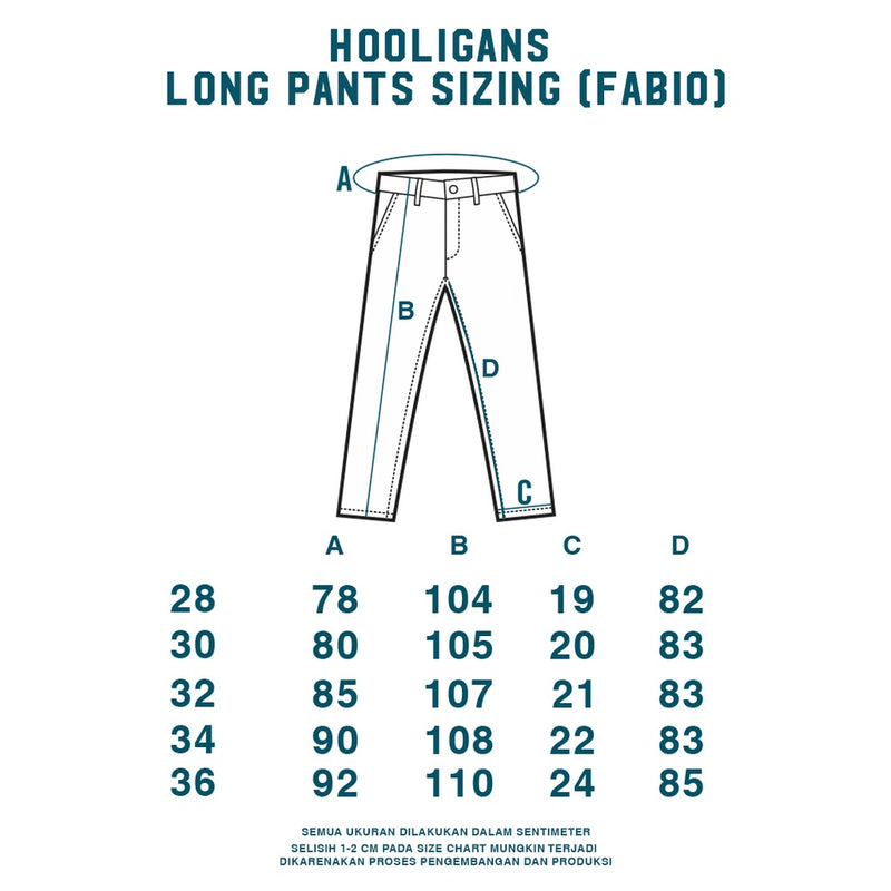 HOOLIGANS Long Chino Fabio - Navy