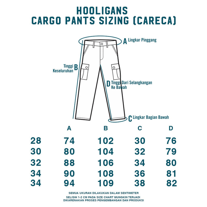 HOOLIGANS Long Cargo Careca - Navy