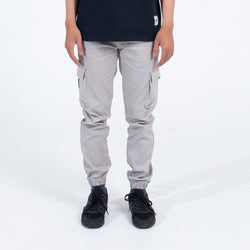 THIAGO 22.5 GRAY - LONG CARGO JOGGER