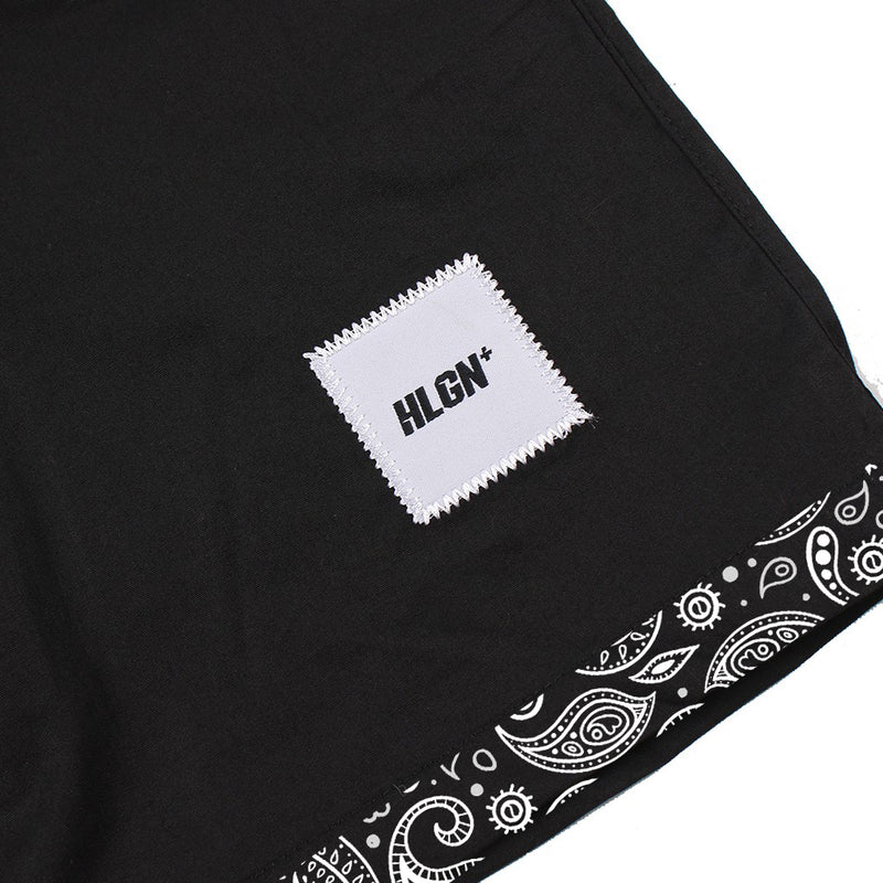 ACADEMICA BOLD PAISLEY BLACK - BOXSHORT