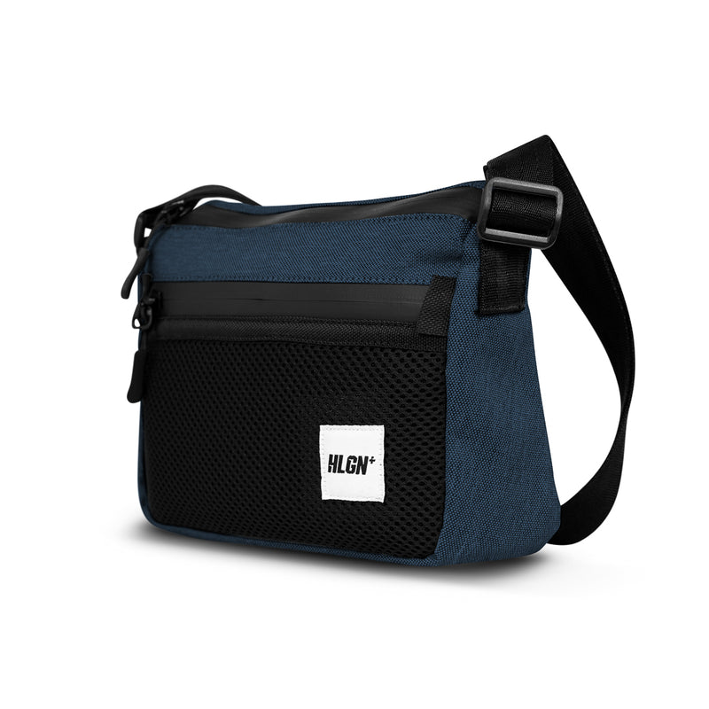 BERGKAMP 22.2A NAVY 2TONE- SLING BAG