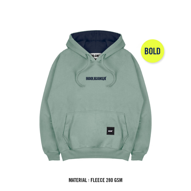 BOLD BRAND 22.14 SAGE GREEN - HOODIE