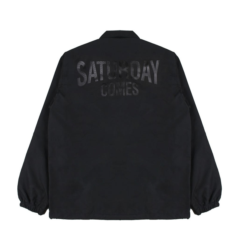 SC BLACKOUT BLACK- COACH JACKET