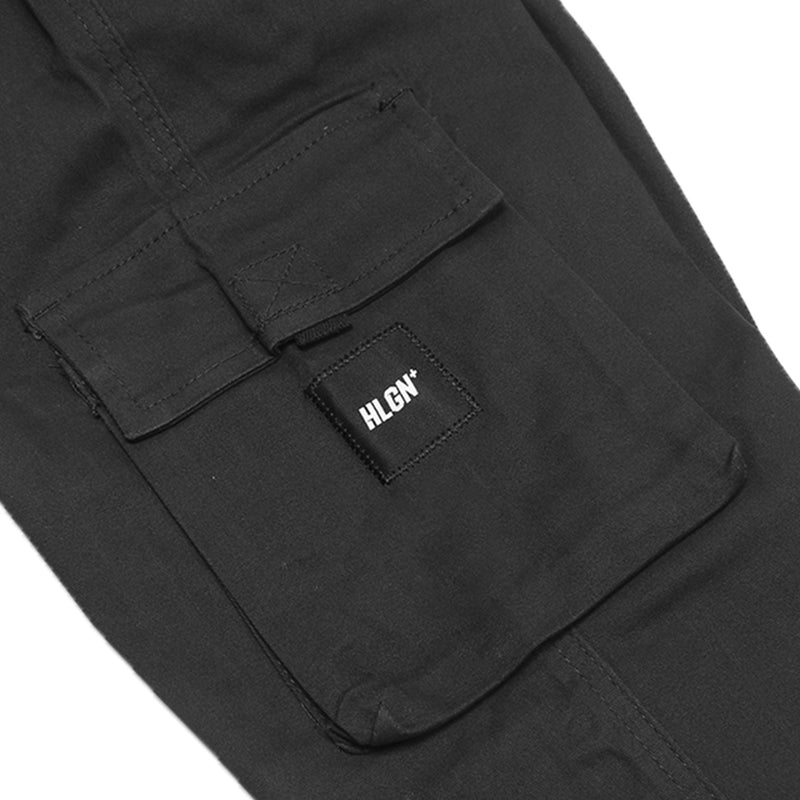 THIAGO 22.1 BLACK - LONG CARGO JOGGER