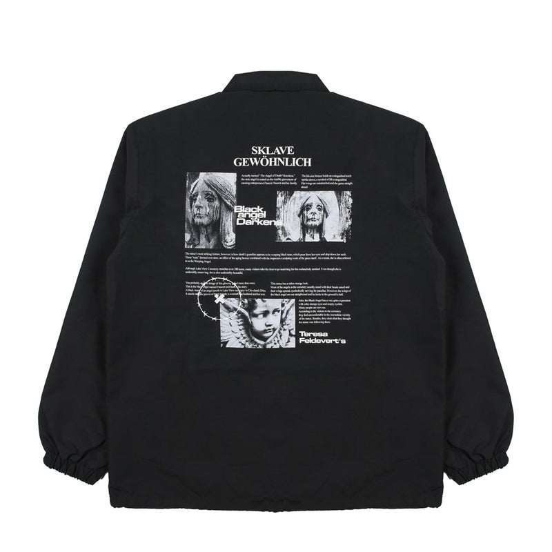 SKLAVE BLACK - COACH JACKET