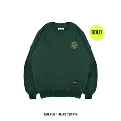 BOLD GYRO EMERALD- CREWNECK