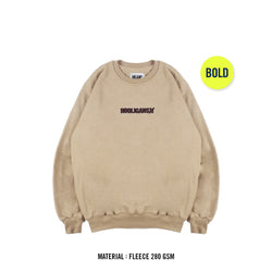 BOLD SPEZIALE BEIGE - CREWNECK