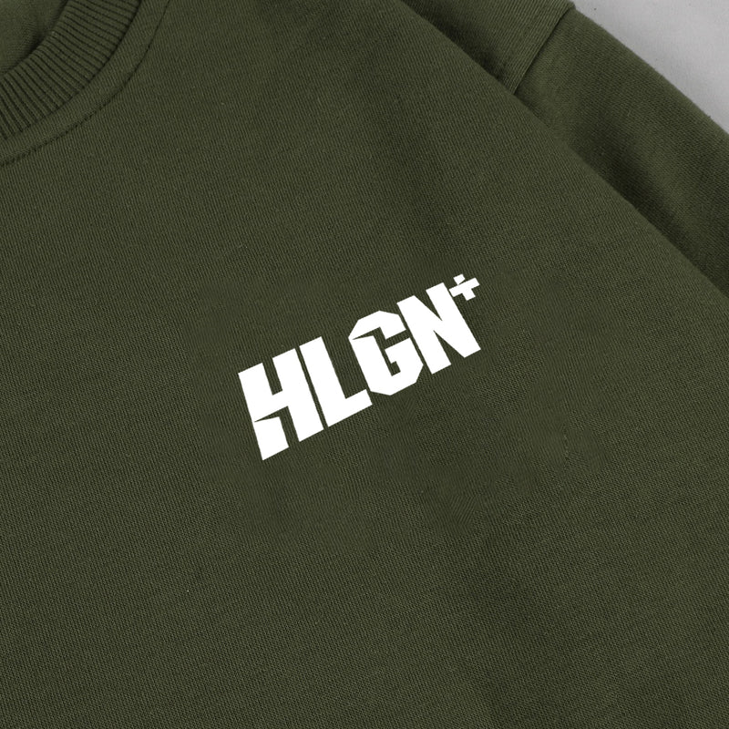 BOLD LINEA ARMY- CREWNECK