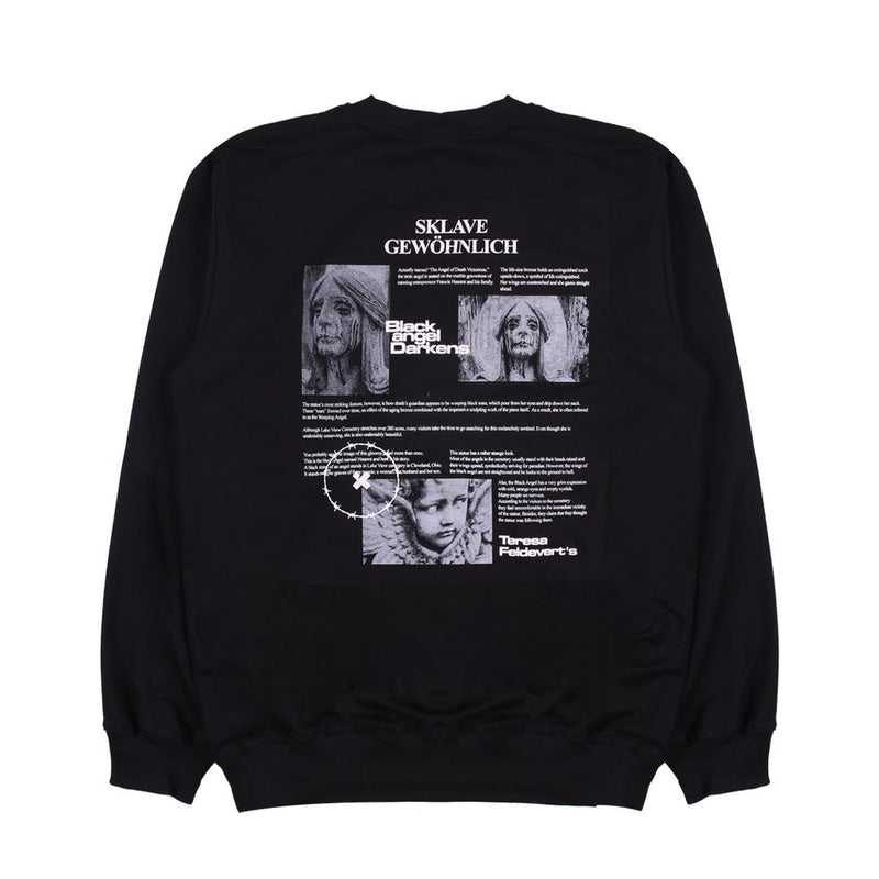 XTRT SKLAVE BLACK - CREWNECK