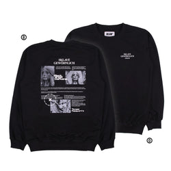 XTRT SKLAVE BLACK - CREWNECK