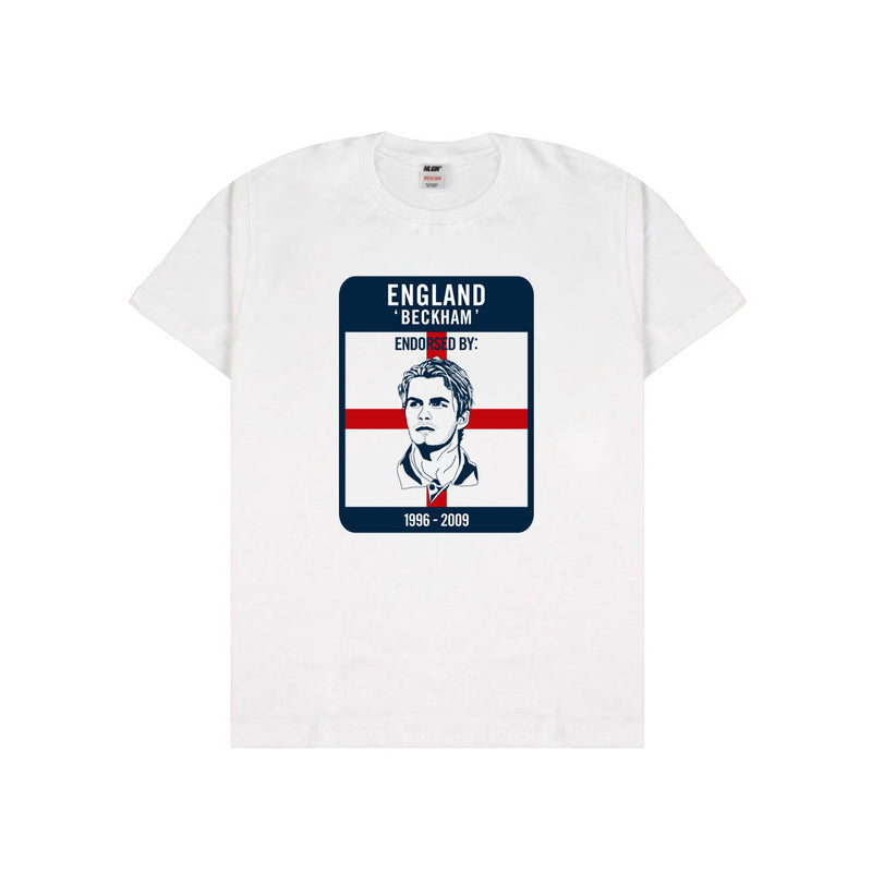 END BECKHAM- WHITE T-SHIRT