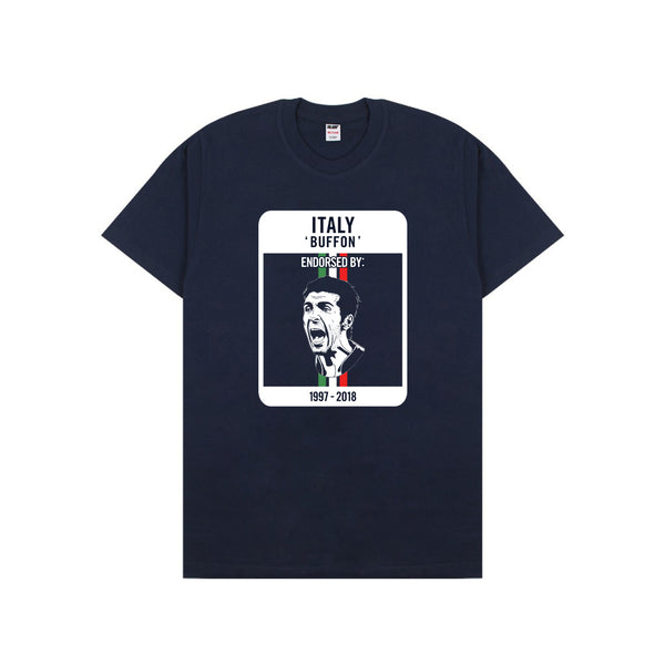 END BUFFON NAVY T-SHIRT