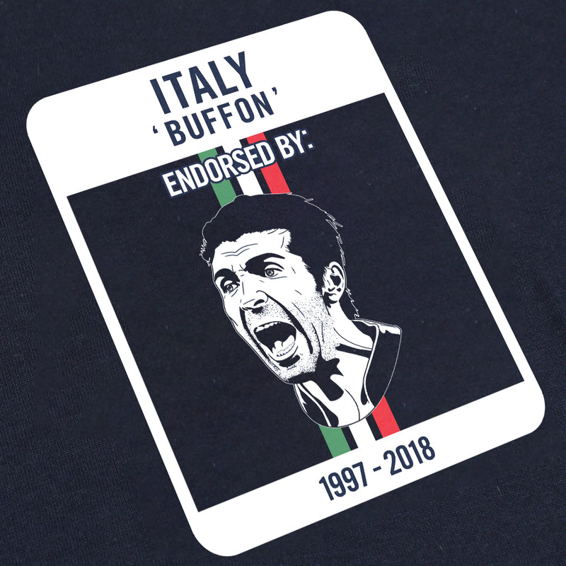 END BUFFON NAVY T-SHIRT