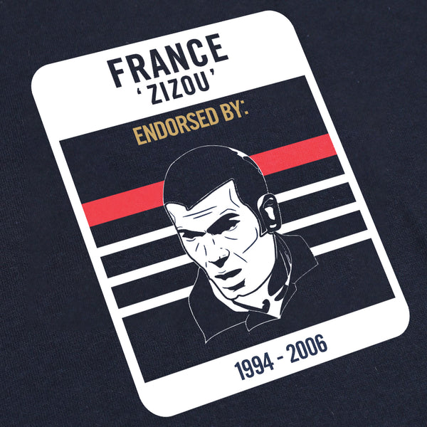 END ZIDANE NAVY T-SHIRT