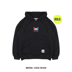 BOLD BORDO 22.1 BLACK - HOODIE