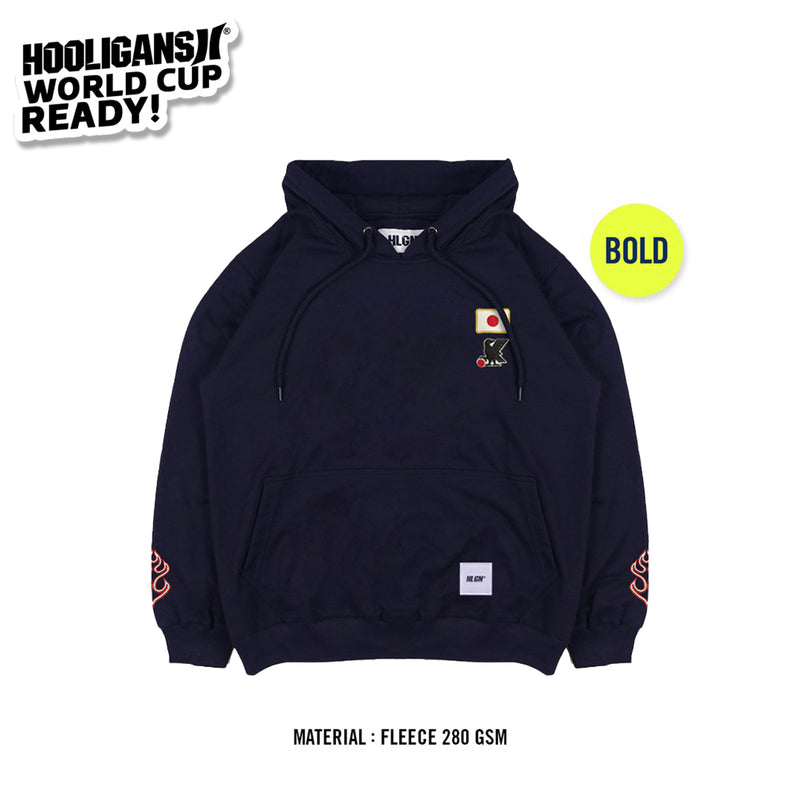 BOLD JPN CREST - HOODIE