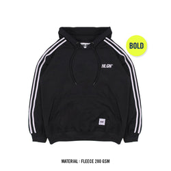 BOLD LINEA 22.1 BLACK - HOODIE