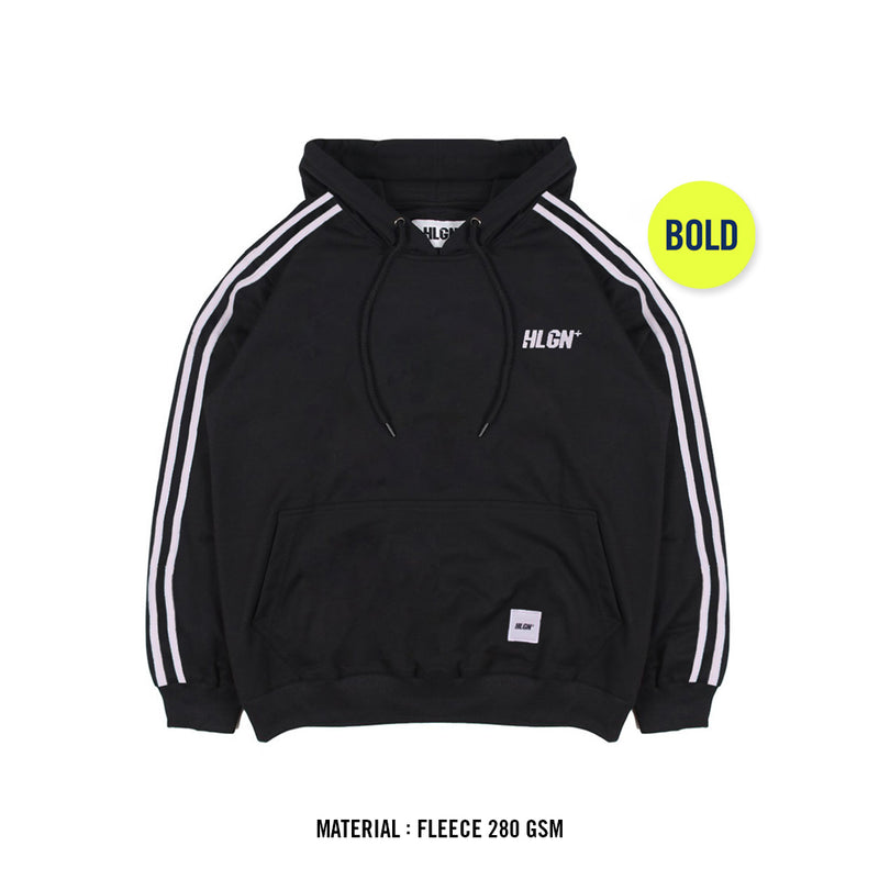 BOLD LINEA 22.1 BLACK - HOODIE