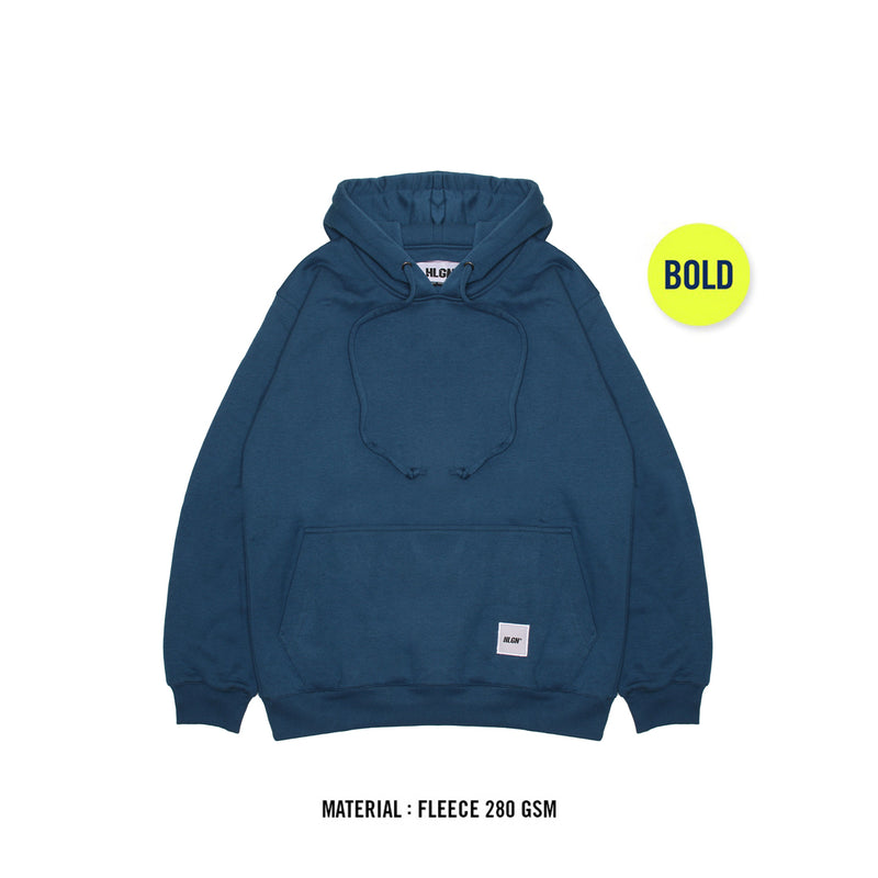 BOLD NETRAL TEAL- HOODIE