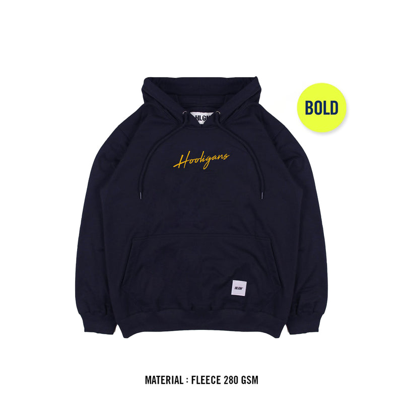 BOLD SIGN 22.2 NAVY- HOODIE