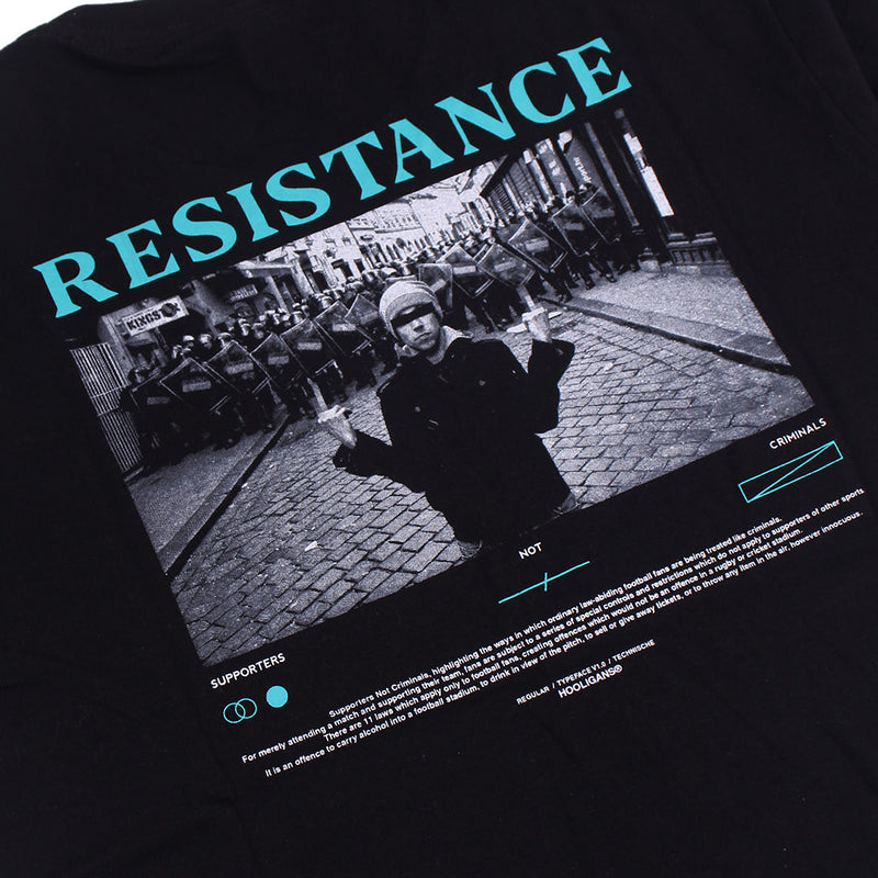 LS RESISTANCE BLACK T-SHIRT