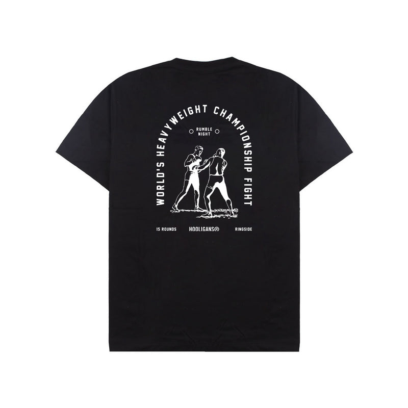 RUMBLE 22.1 BLACK T-SHIRT