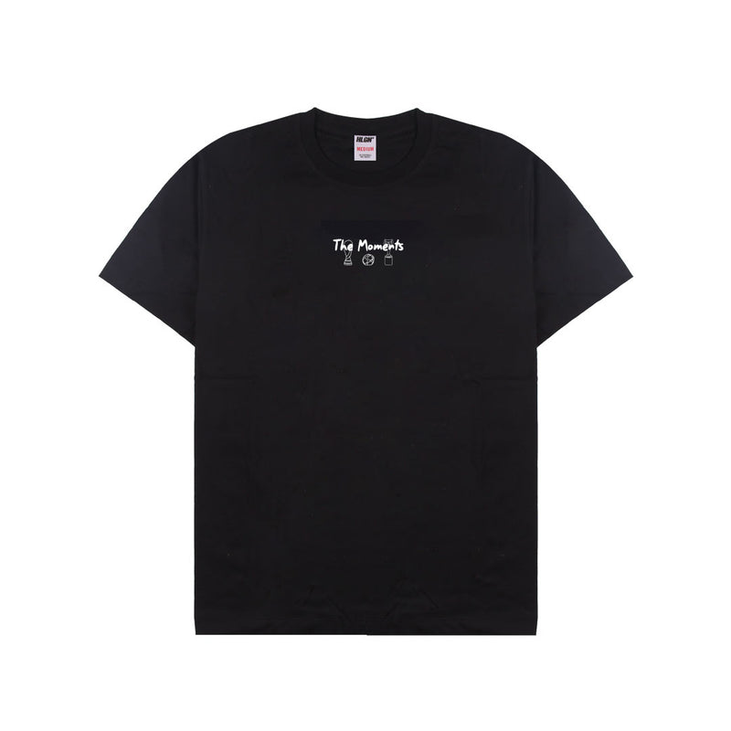 THE MOMENTBLACK T-SHIRT